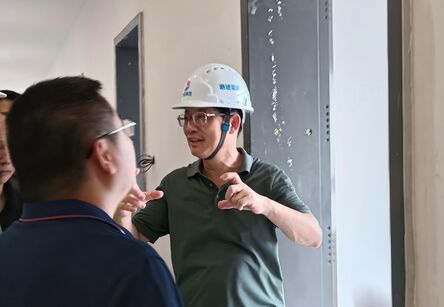 学院党委书记干武东一行调研浙音附属音乐学校（初中部）龙坞新校区