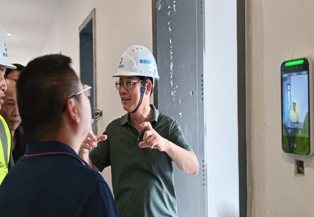 学院党委书记干武东一行调研浙音附属音乐学校（初中部）龙坞新校区